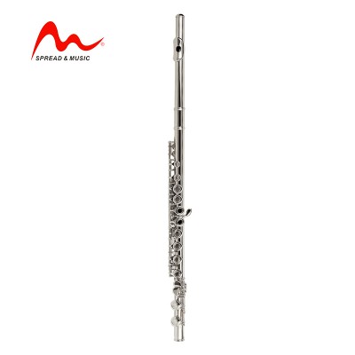 Professional bb flute cupronickel siver nickel plate C key flute